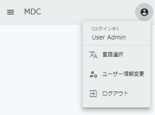 usermenu open