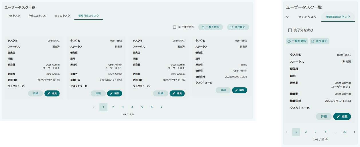 parts tasklist manageabletask