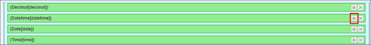 customize datetime