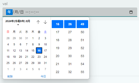 operation detailview inputfield datetime