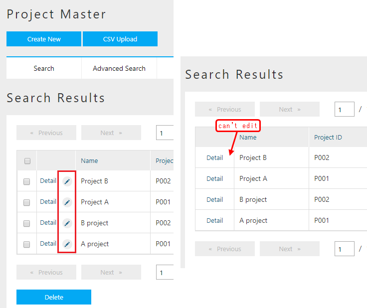 customize entitypermission en