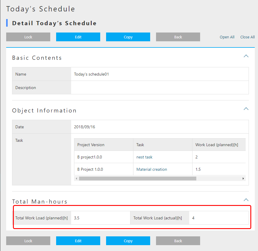 view detailview dailyschedule en