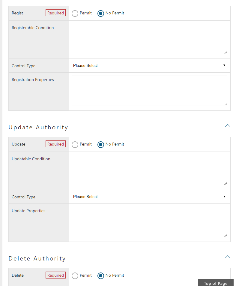 role entitypermission cud en