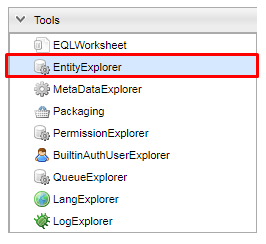 sample ec java jsp setup entityexplorer